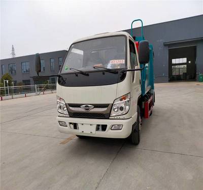 東風(fēng)天錦環(huán)衛(wèi)垃圾車 壓縮垃圾車、垃圾斗與垃圾箱的協(xié)同作業(yè)與未來(lái)趨勢(shì)
